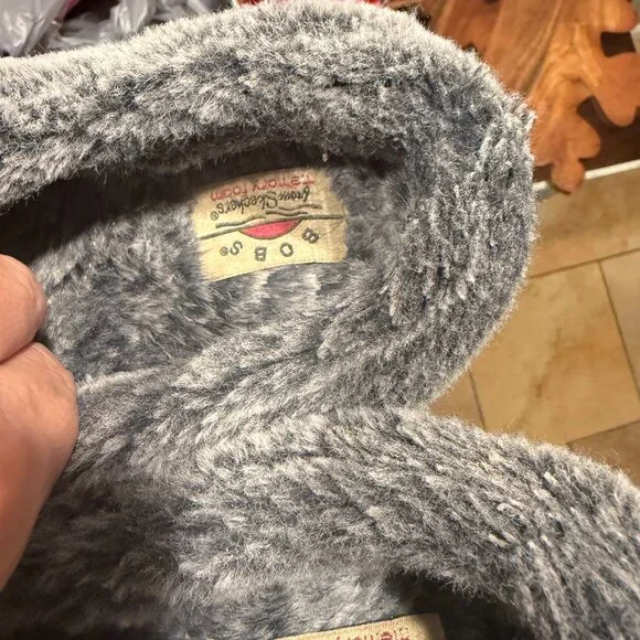 Skechers BOBS Keepsakes Lite - Cozy Blend slippers in black size 8.5 - Picture 4 of 4